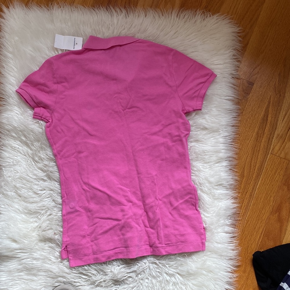 NWT pink skinny polo Ralph Lauren size small - Picture 4 of 5